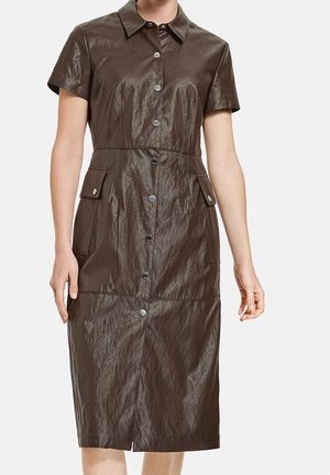 Robe chemise - dark brown