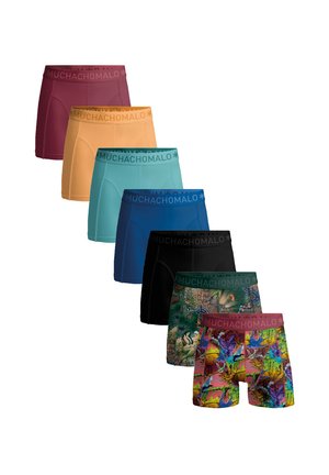 7-PACK  - Trunks - print black blue orange red