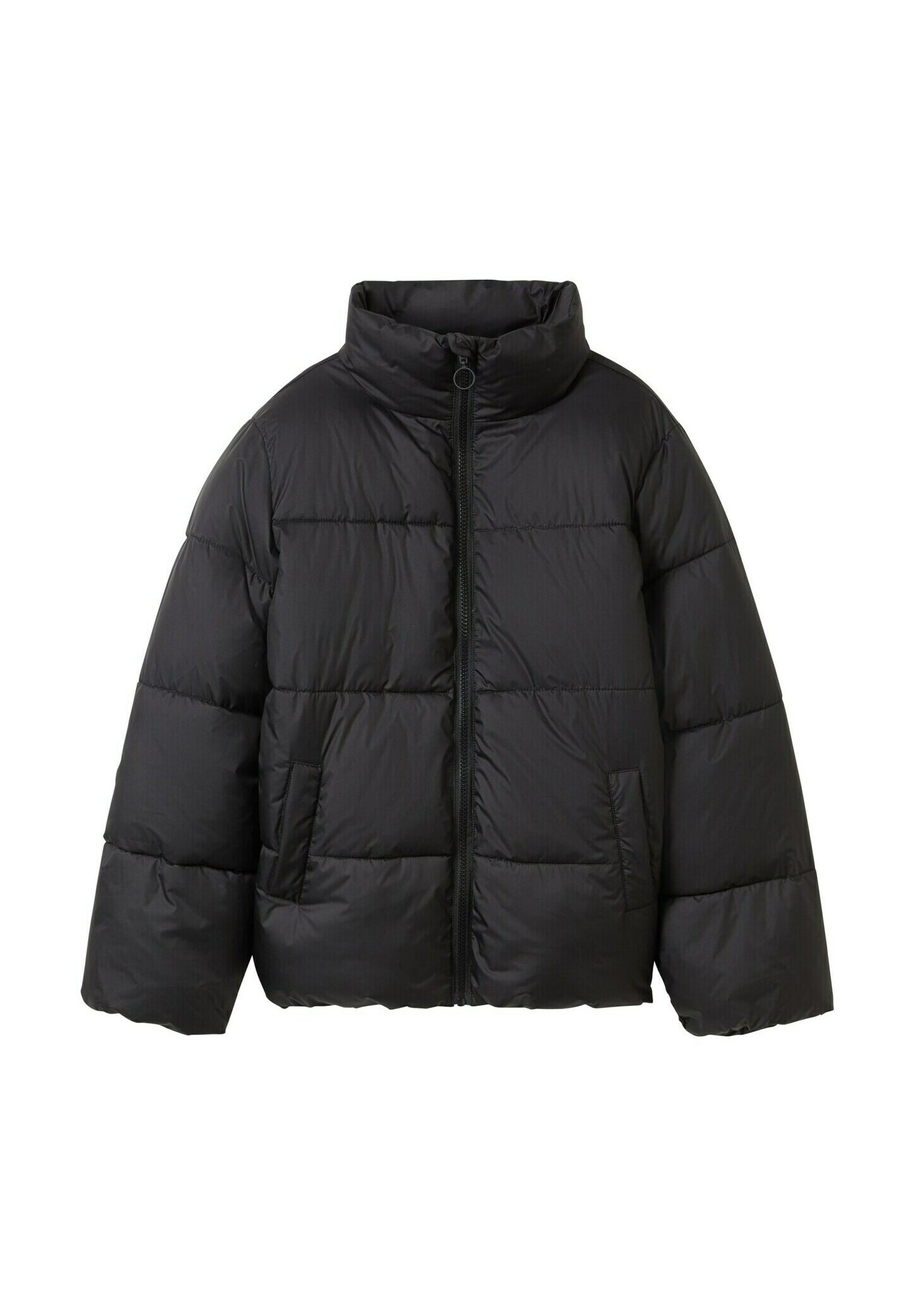 TOM TAILOR PUFFER Winterjacke black/schwarz Zalando
