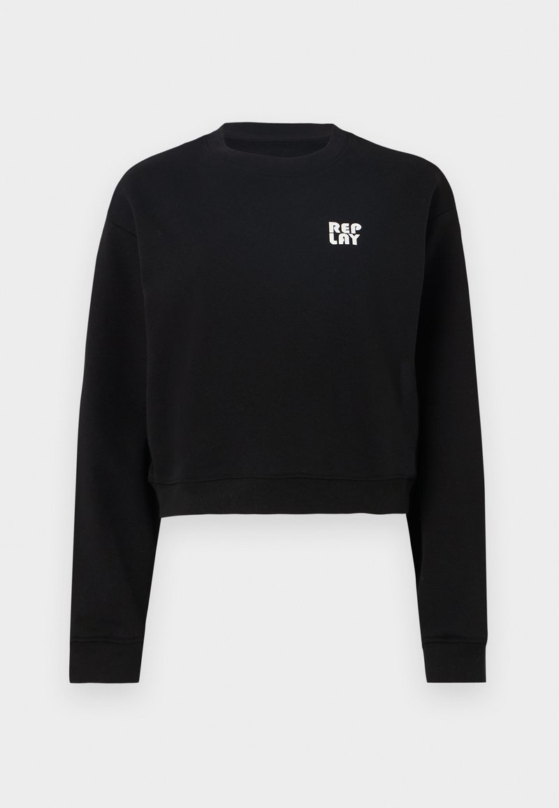 Replay Sweater zwart