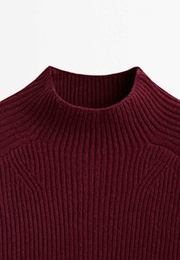 Massimo Dutti Strickpullover - bordeaux