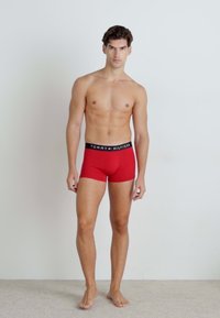 Tommy Hilfiger ORIGINAL TRUNK 3 PACK - Boxer alsónadrág - terra red/desert sky