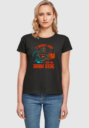STAR WARS - HALLOWEEN I WANT YOU FOR DARK SIDE BOX TEE - Triko s potiskem - black