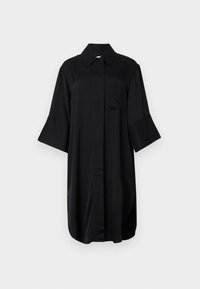 NOE SOLID - Blusenkleid - black