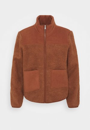 PCSADIE TEDDY - Cardigan - mocha bisque