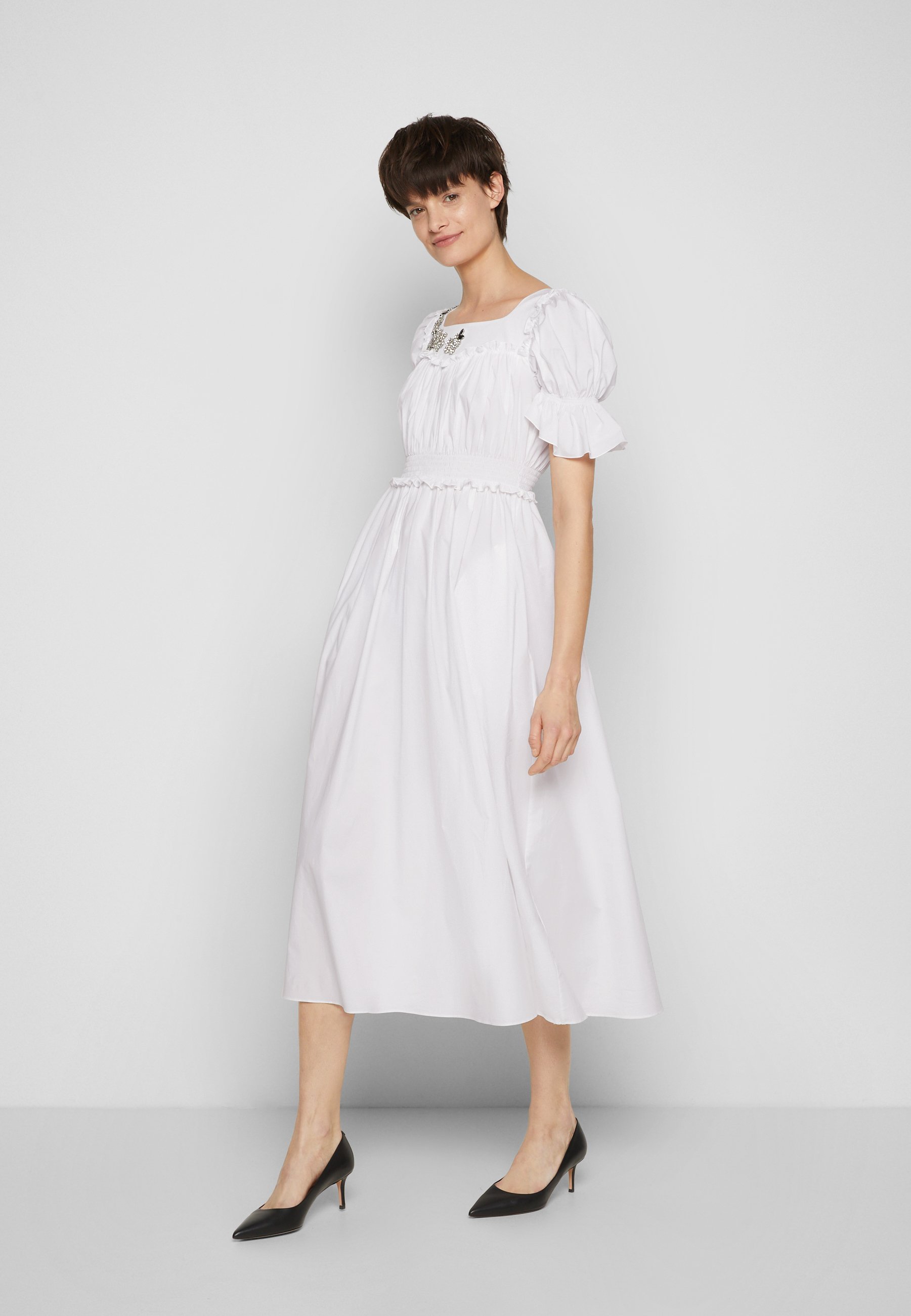 Vivetta DRESS - Day dress - bianco ottico/white - Zalando.de