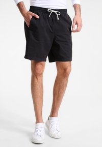 Pier One - Shorts - black Miniatuurafbeelding 1