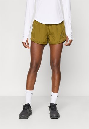 TEMPO SHORT - Korte broeken - olive flak/reflective silver-coloured