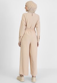 Modanisa SET CREW NECK - REFKA - Bukser - beige