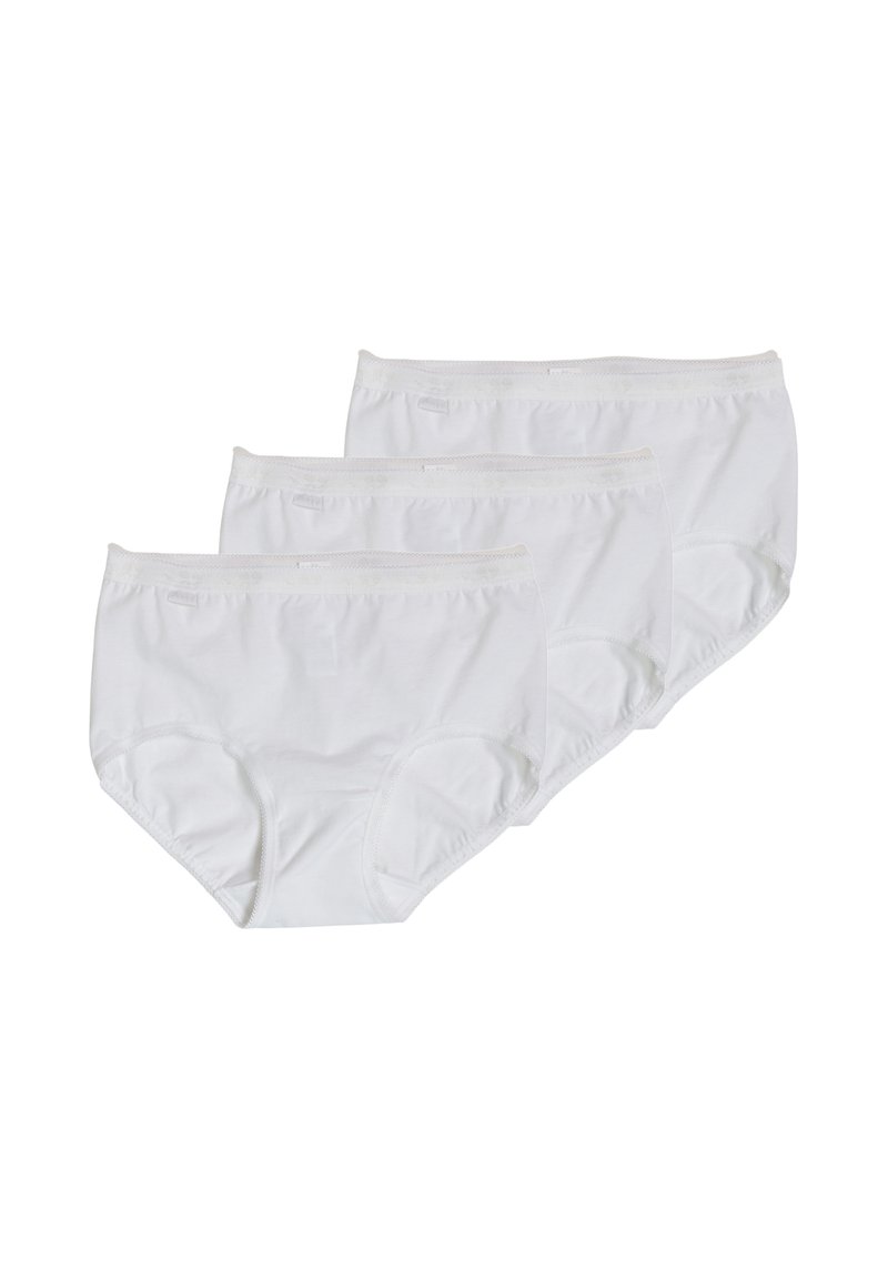 Sloggi Basic Long Mutande Uomo, Confezione Da 3, Colore Bianco, Taglia S, Cotone Morbido E Comodo