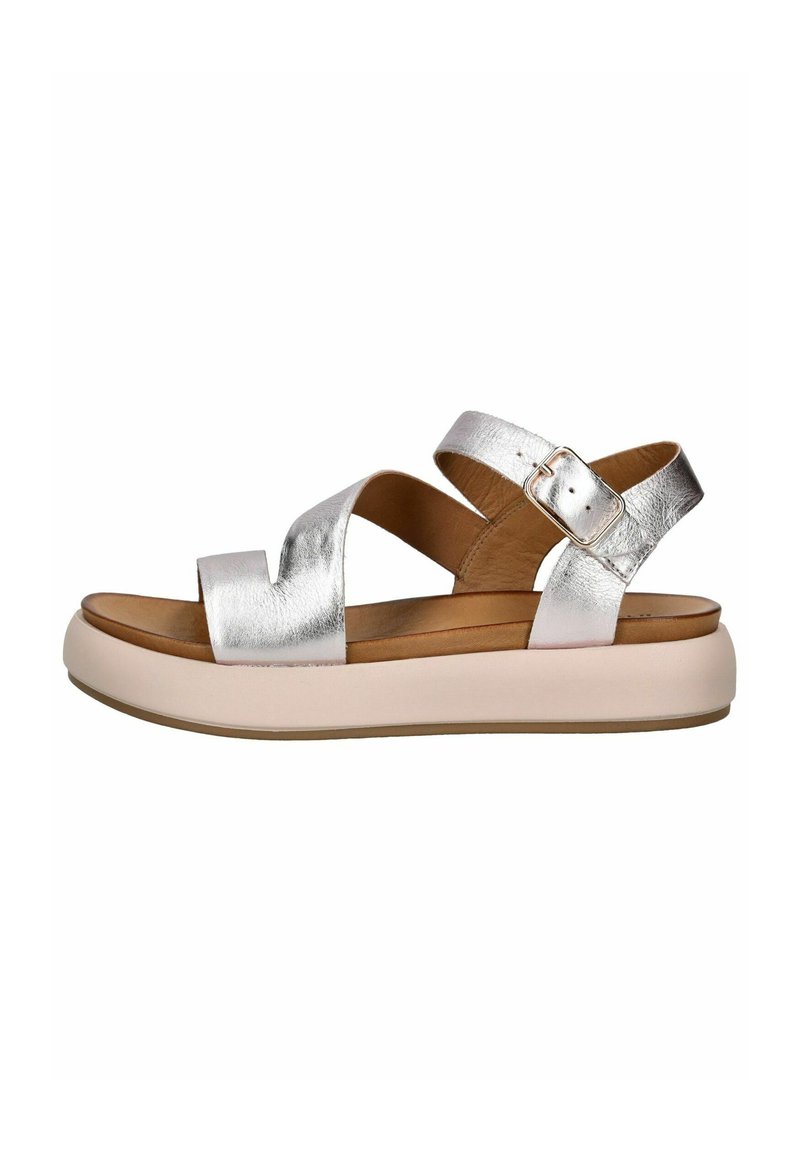 Inuovo - Sandalen met plateauzool - metallic rose mcr, Vergroten