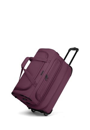 Redolz DUFFLE ESSENTIALS 2-ROLLEN REISETASCHE 55 CM M MIT DEHNFALTE UNISEX - Trolley - burgundy