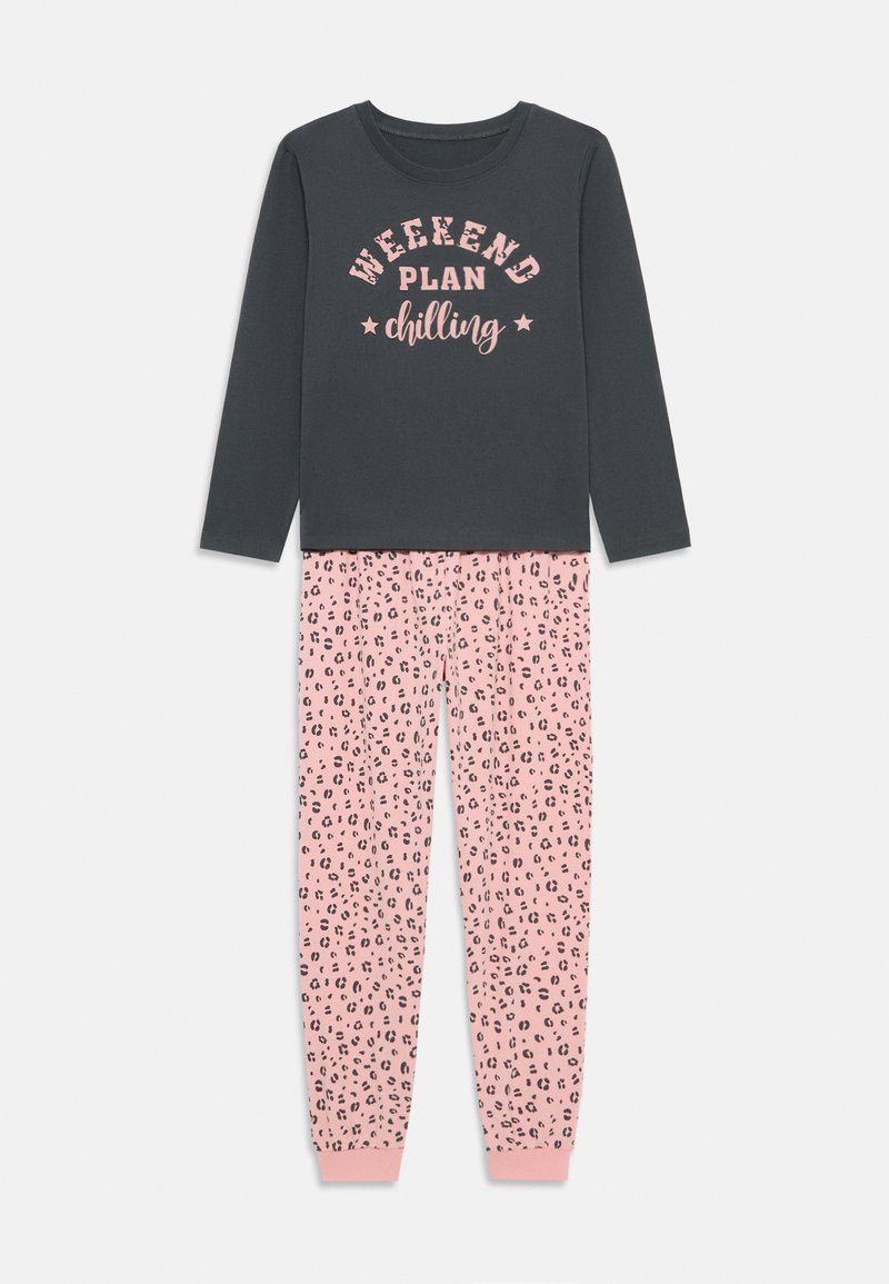 Buffalo PYJAMA LEO - Pyjama - anthra/mauve