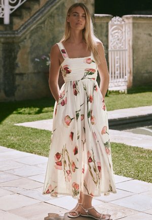 Next, SUMMER MIDI - Robe de jour - white/purple