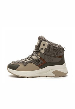 HIGH-TOP - Bottes de neige - grey/beige