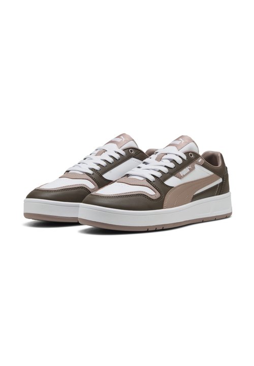PUMA COURT CLASSIC STREET - Skate shoes - white/sandstone/chocolate — foto 2