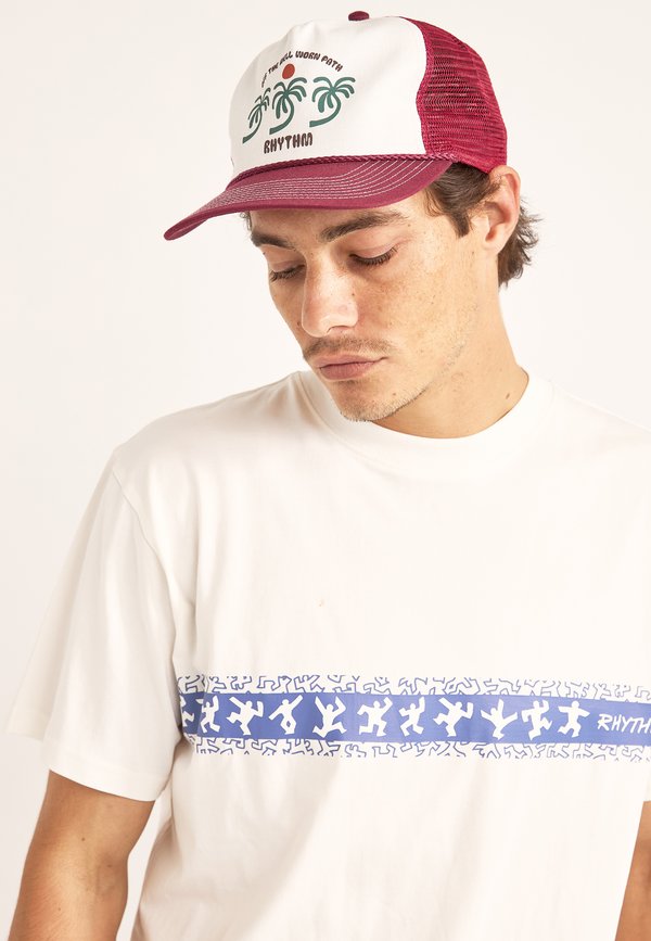 TRUCKER - Cap - merlot