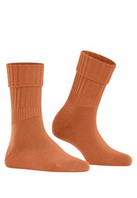 FALKE STRIGGINGS RIB - Socken - orange