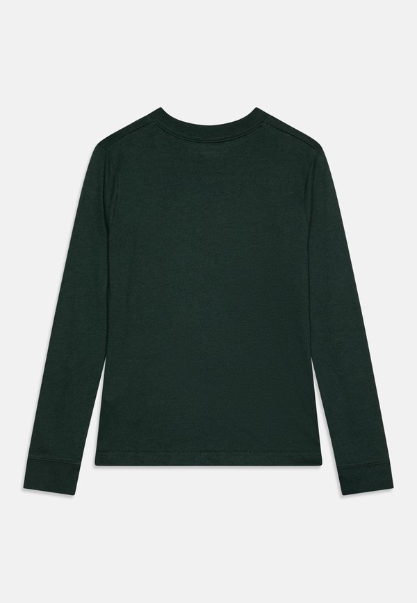 HOLIDAY MOOSE ICON - Long sleeved top - darkest spruce2