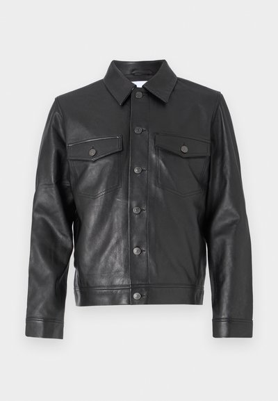 Won Hundred CLAYTON - Læderjakker - black