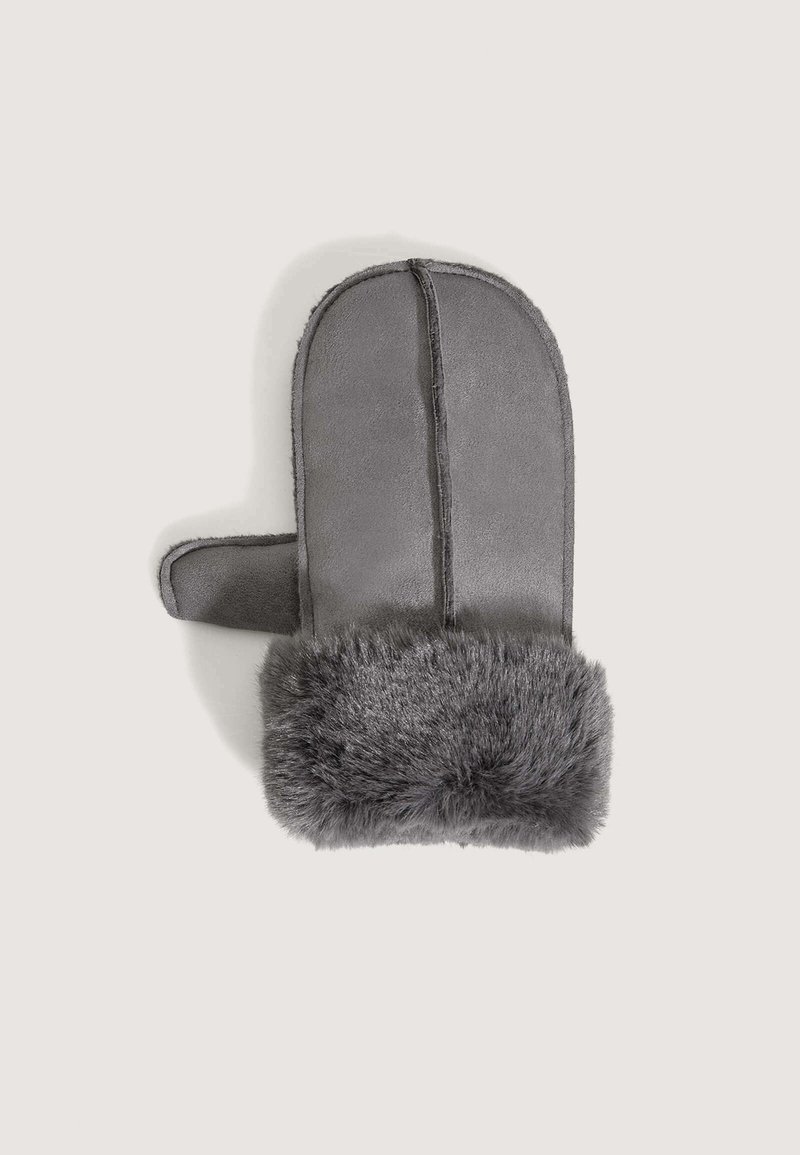 Damen Fäustlinge | OYSHO MIT UMSCHLAG Kurzfingerhandschuh grey/grau - BE55831 Damen Fäustlinge | OYSHO MIT UMSCHLAG Kurzfingerhandschuh grey/grau - BE55831