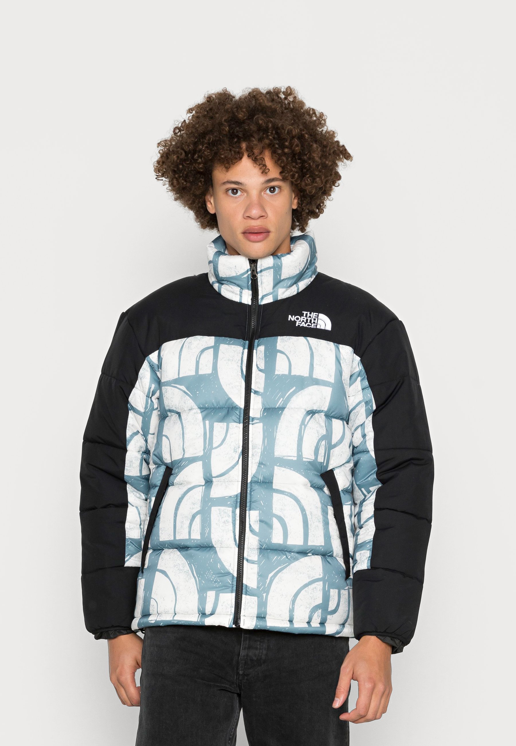 north face blue winter jacket
