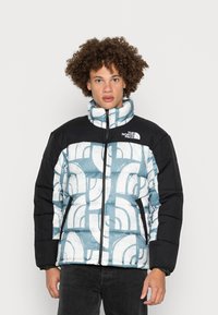 The North Face INSULATED JACKET - Casaco de inverno - goblin blue woodblock