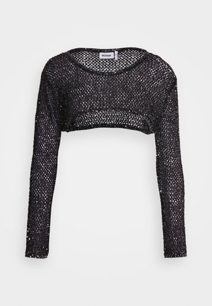 Strickpullover - black