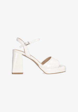 ETIKA, BETLEM - Sandalias con plataforma - white