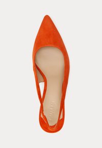 Lauren Ralph Lauren LOLAH II SUEDE SLINGBACK PUMP - Avokkaat - orange