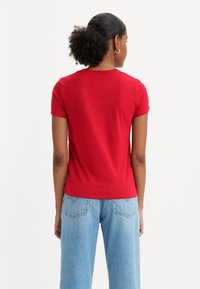 Levi's® THE PERFECT TEE - T-shirt basic - script red