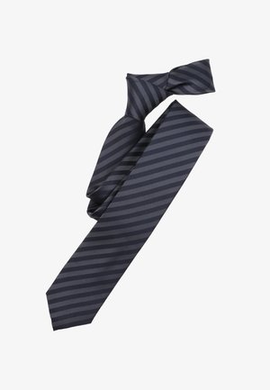 GESTREIFT - Tie - dunkelblau