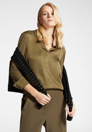 CON COLLETTO  - Blouse - verde