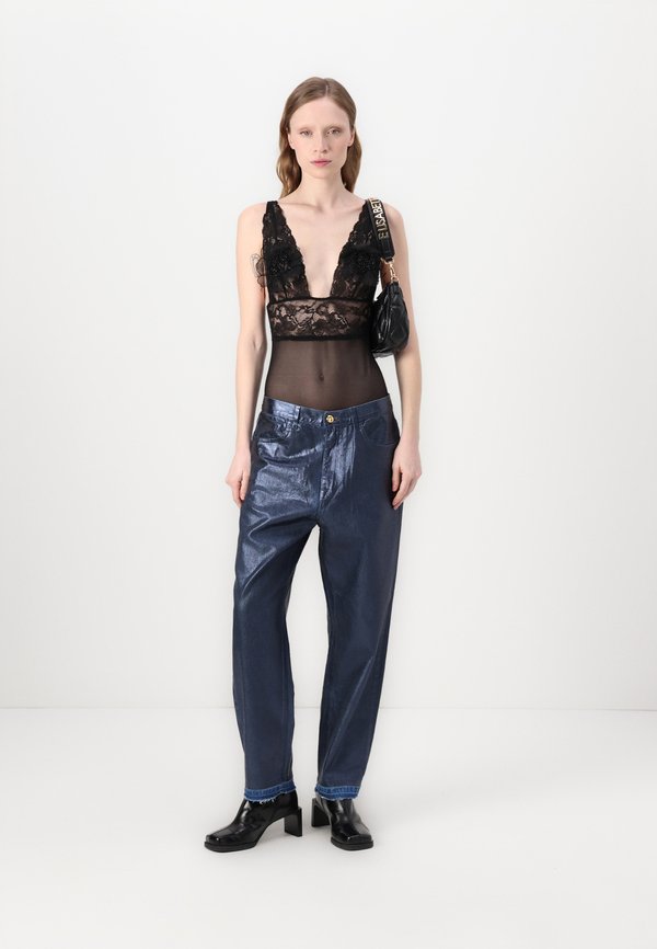 TROUSERS - Straight leg jeans - oltremare4
