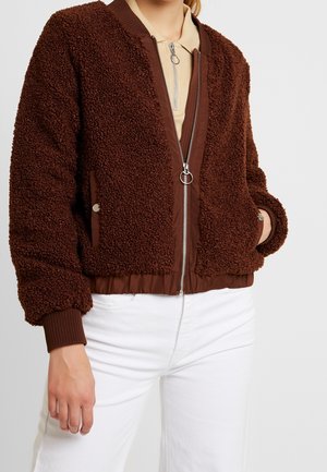 Winterjas - dark brown