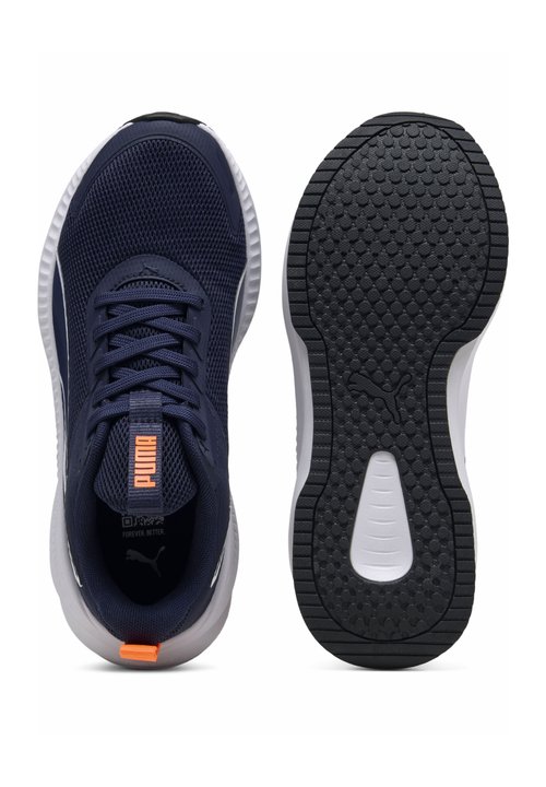 PUMA FLYER LITE 4 LAUFSCHUHE UNISEX - Zapatillas - navy- white — photo 3