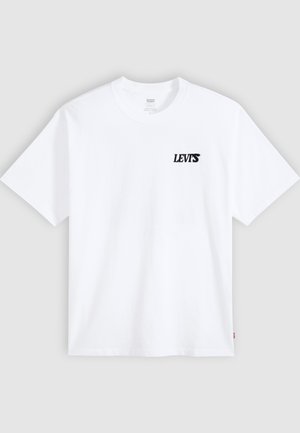 Levi's®, VINTAGE FIT GRAPHIC TEE - T-shirt con stampa - outter space white plus