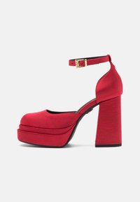 Não selecionado, red