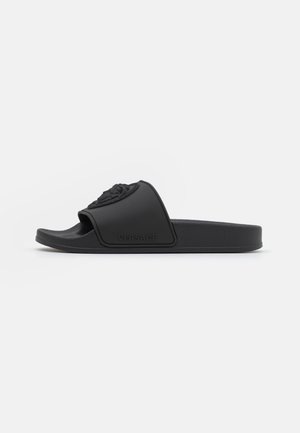 SLIDES UNISEX - Šľapky - black