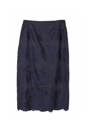FatFace, LACE MIDI SKIRT - sukňa v tvare A - navy