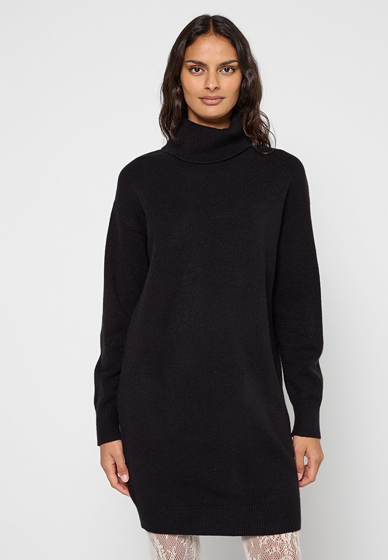 Apart Gebreide jurk zwart