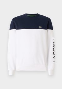 Sweatshirt - navy blue/white