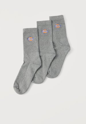 VALLEY GROVE SOCKS UNISEX 3 PACK - Șosete - grey melange