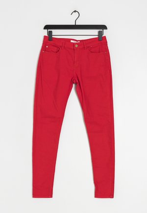 Mango Slim fit jeans - red