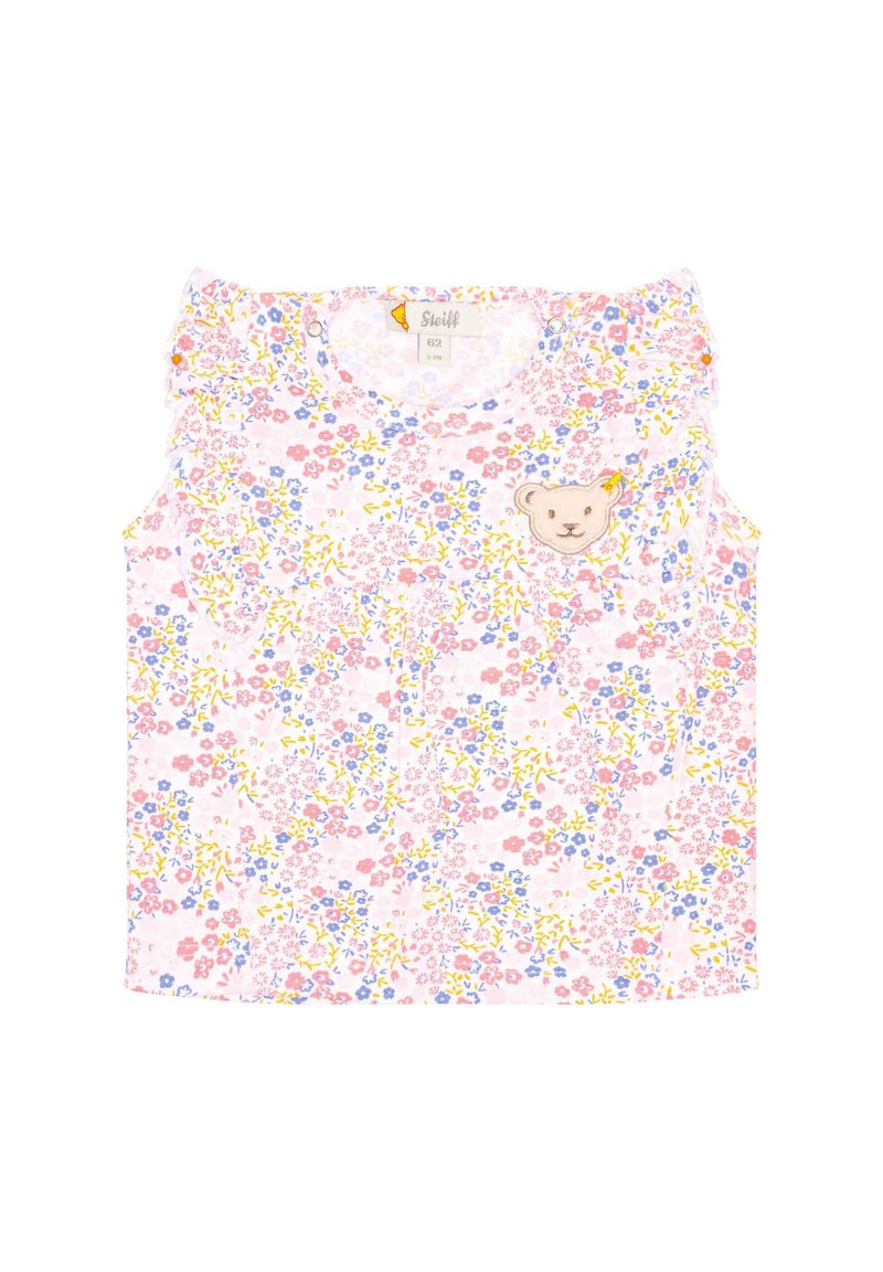 Steiff Top wit denim/whitedenim