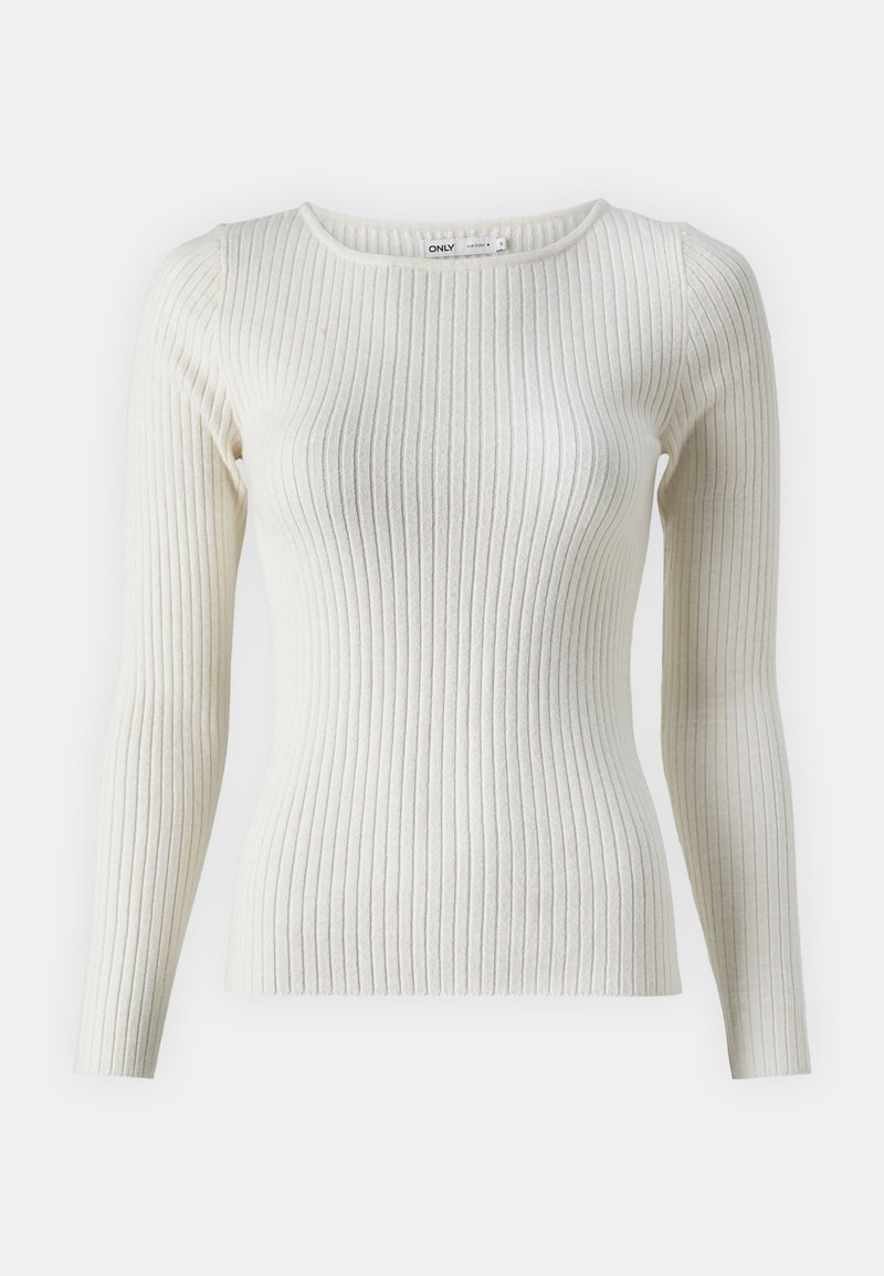 ONLY ONLIBI - Trui - whitecap gray/crème - Zalando.nl