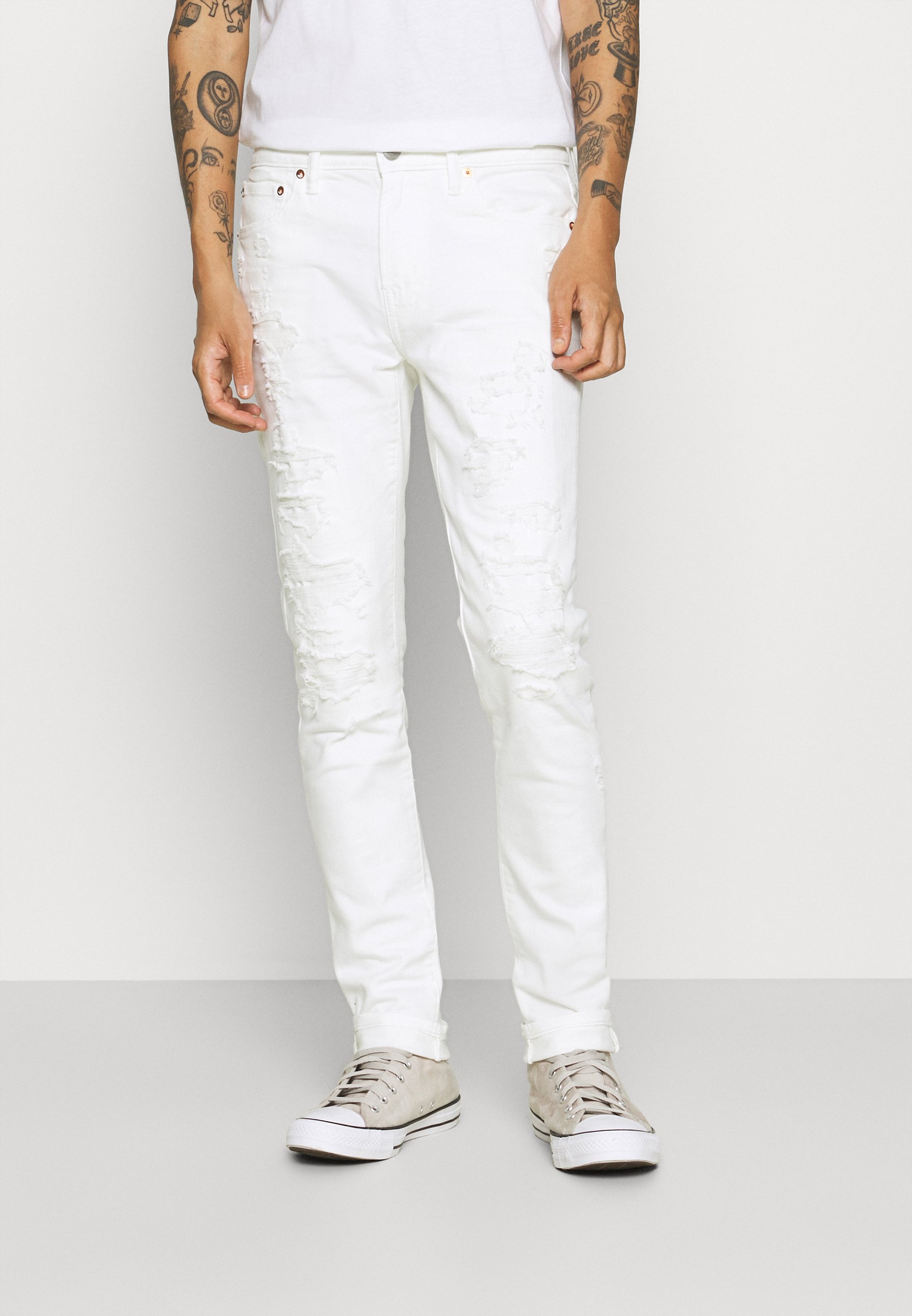 American Eagle Slim fit jeans - white 