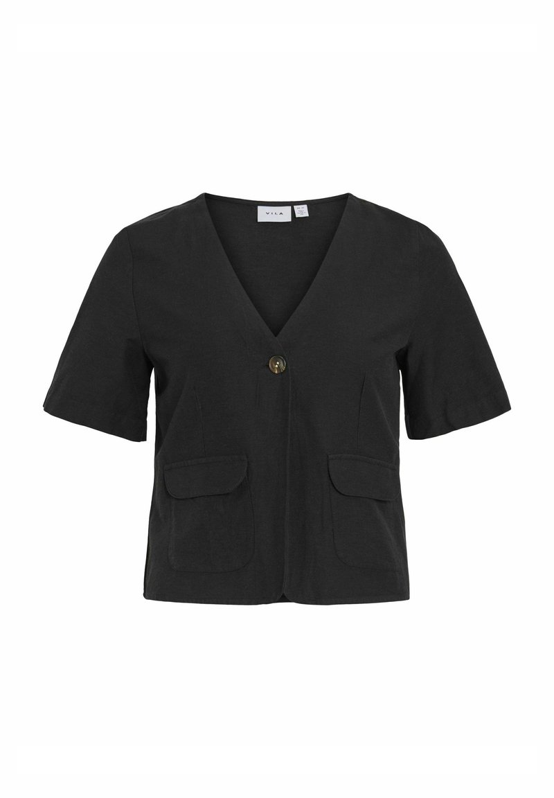 Vila Overhemdblouse antraciet