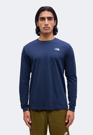 The North Face, EVOLUTION SIMPLE DOME REGULAR LONG SLEEVE TEE - Longsleeve - summit navy