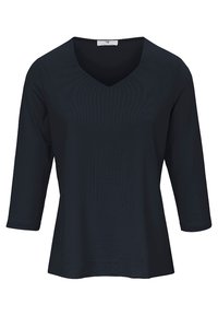 PETER HAHN Langarmshirt - black